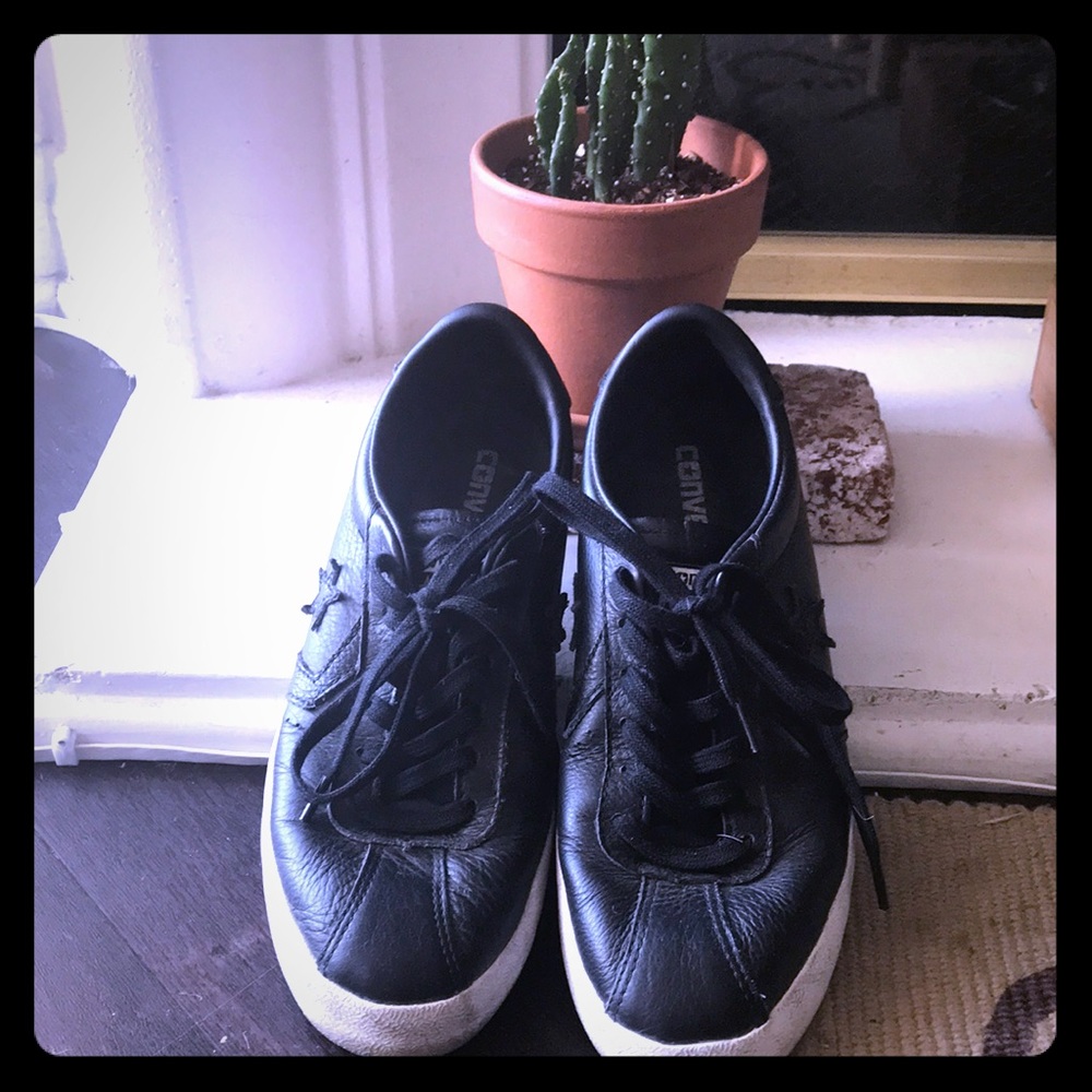 Converse leather upper material tennis shoes